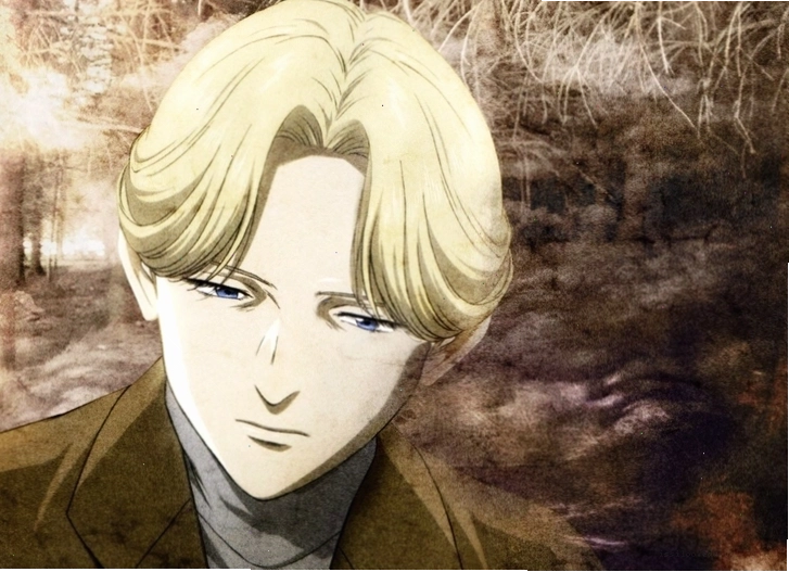Nhân vật anime nam trong trang phục chiến đấu