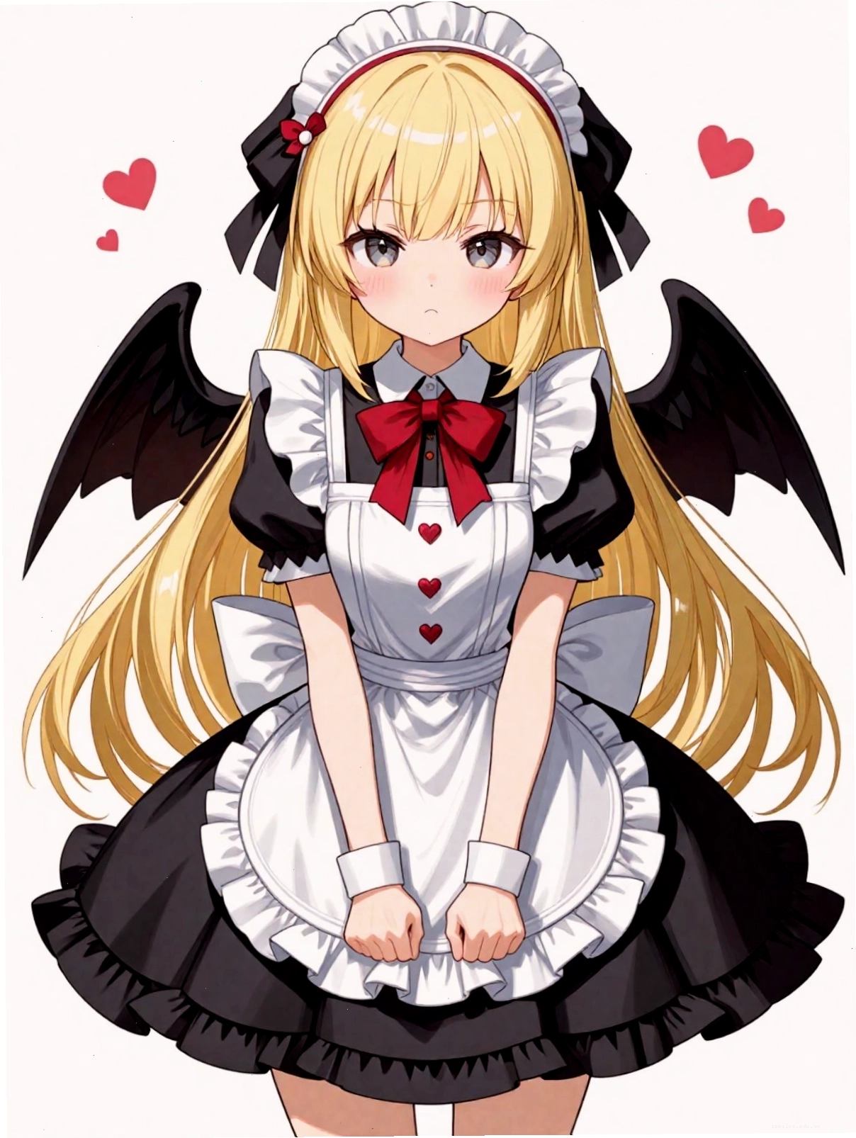 Nhân vật Gothic Maid phong cách anime