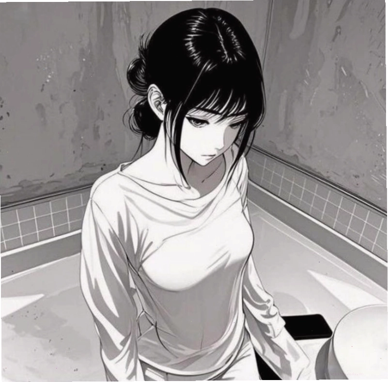 Nhân vật hoạt hình anime với mái tóc bồng bềnh và trang phục ấn tượng