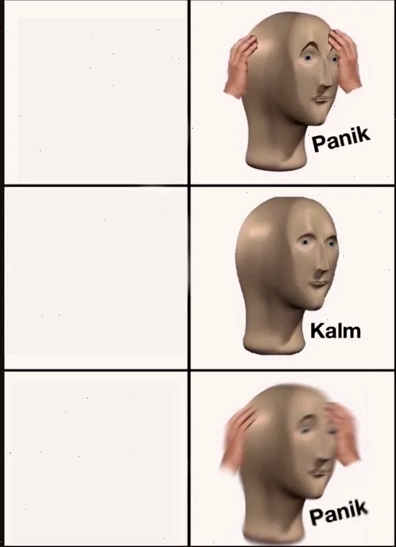 Panik Kalm Panik Meme Template