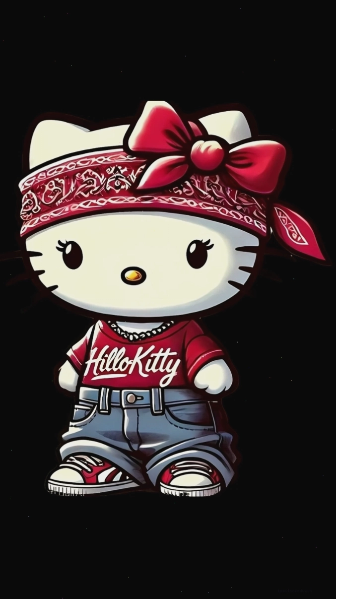Phong cách Hello Kitty cá tính và nổi loạn