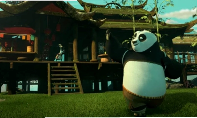 Po, chú gấu trúc anh hùng trong Kung Fu Panda