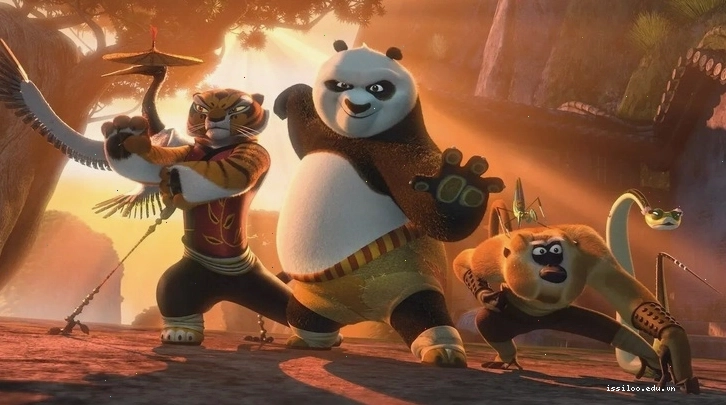 Po trong phim Kung Fu Panda