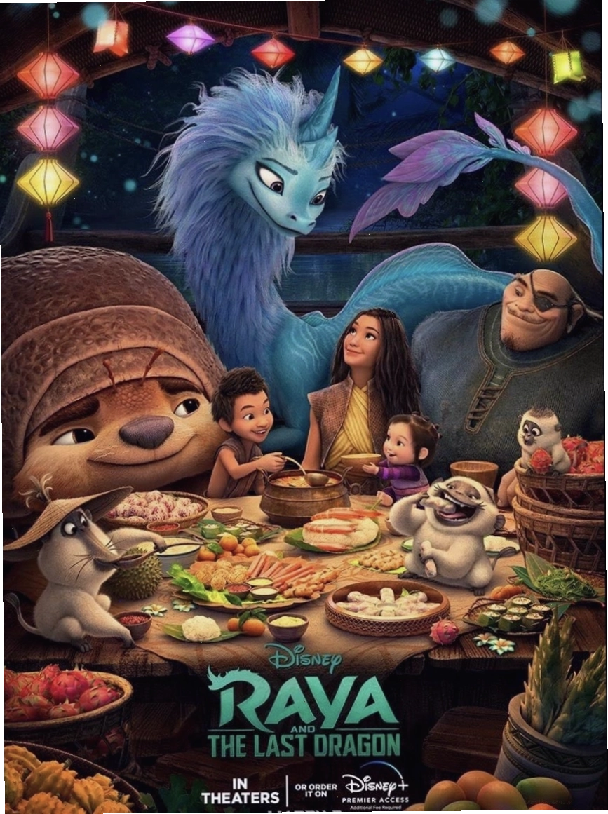 Raya, nữ chiến binh trong phim hoạt hình Raya và Rồng thần cuối cùng