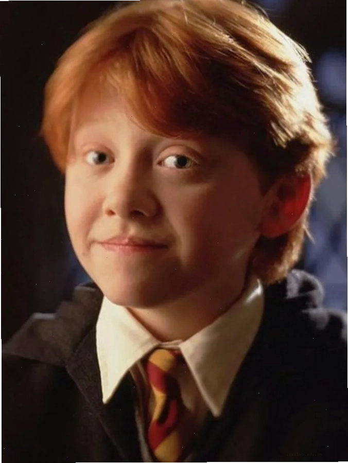 Ron Weasley, bạn thân của Harry Potter và Hermione Granger