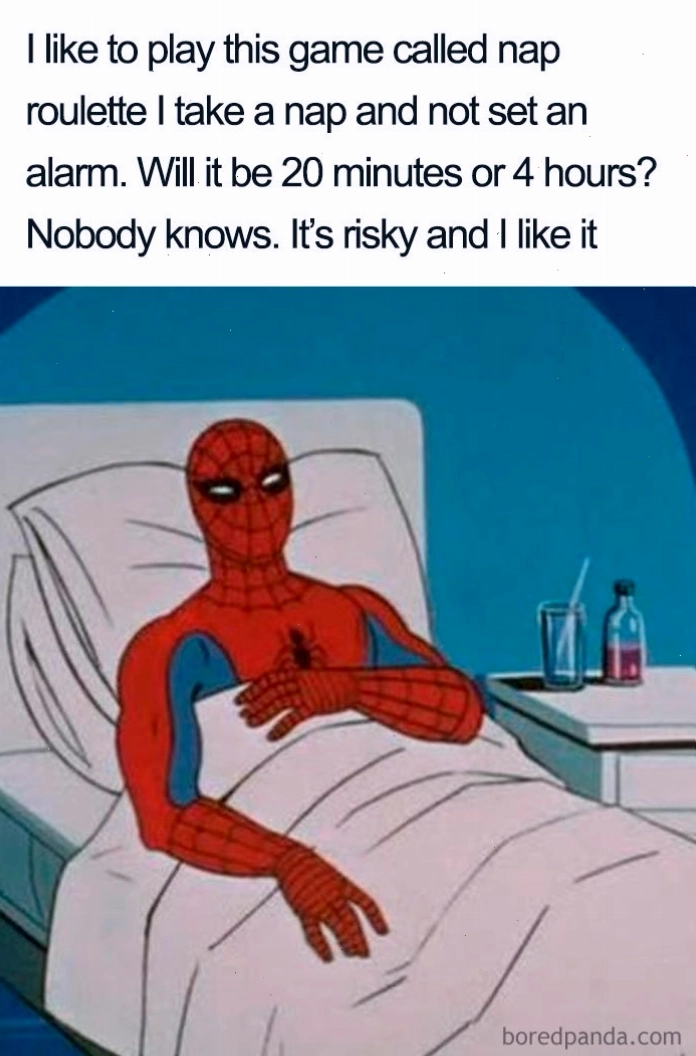 Spider-Man bàn về thói quen ngủ nguy hiểm