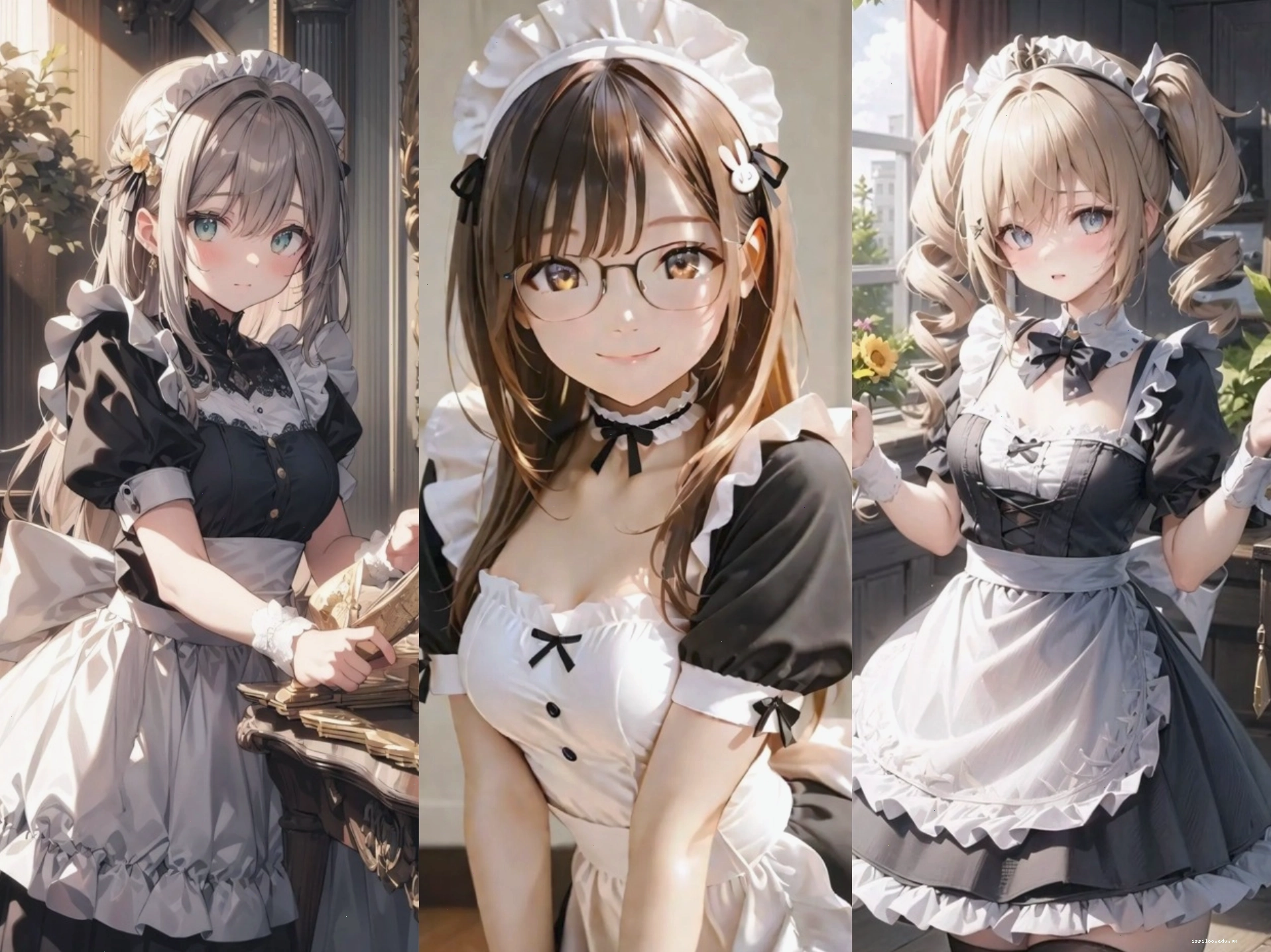 Tuyển tập ảnh anime hầu gái với nhiều phong cách khác nhau