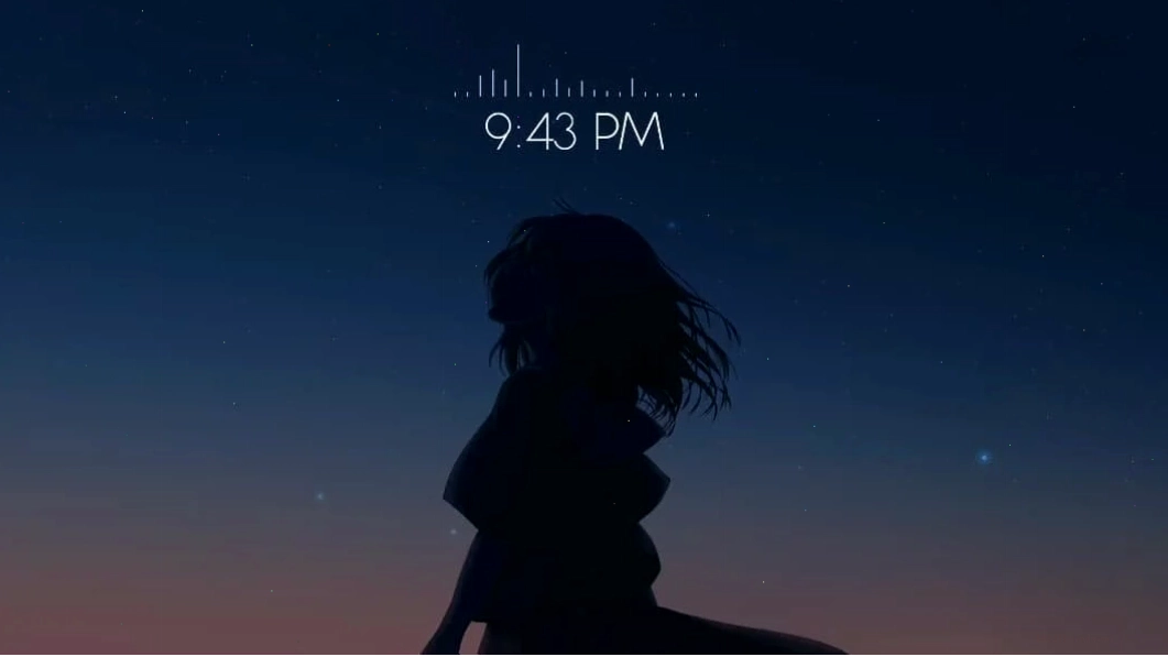 Wallpaper 4k pc anime trừu tượng, thể hiện sự trống rỗng nội tâm