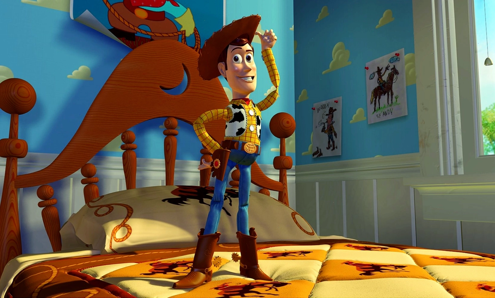 Woody và Buzz Lightyear, đôi bạn thân trong Câu chuyện đồ chơi