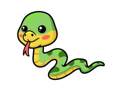 Bộ sưu tập con rắn chibi hot trend mọi người yêu thích