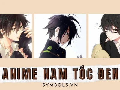 Anime nam tóc đen: Sức hút bí ẩn và những biểu tượng khó quên