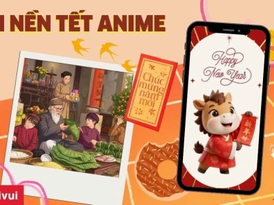 Avatar Tết Anime 2026: Tuyển Chọn Hình Nền Độc Đáo và Sáng Tạo