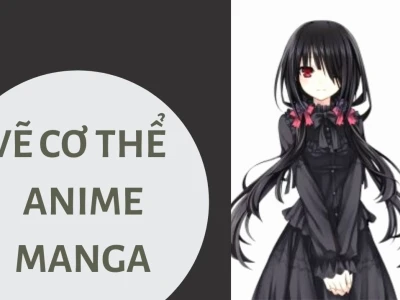 Hướng dẫn chi tiết cách vẽ dáng người anime nữ chuẩn tỷ lệ