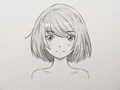 Hướng dẫn chi tiết cách vẽ mặt anime nữ đẹp và ấn tượng