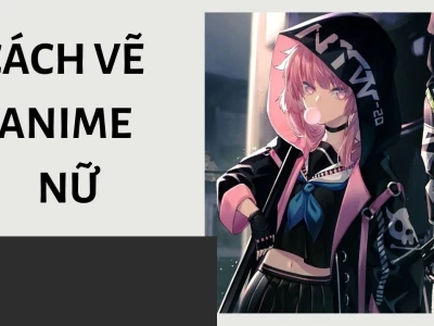 Hướng dẫn vẽ mũi anime nữ chi tiết và đơn giản