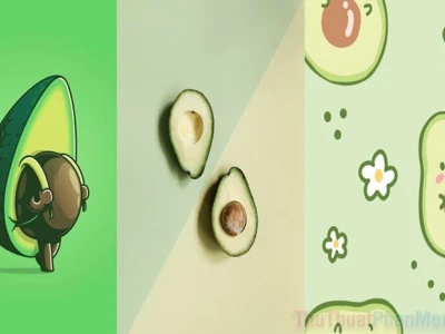 Khám Phá Avatar Trái Bơ Chibi Cute Đáng Yêu Cho Năm 2026