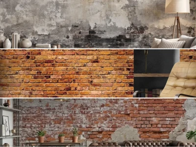 Transform your space with faux brick wallpaper for industrial loft style