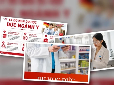 Du học Đức ngành dược phẩm chương trình cử nhân năm 2026